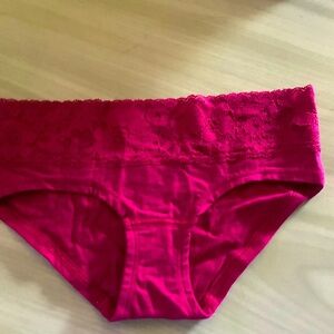 Victoria’s Secret hiphugger panty.